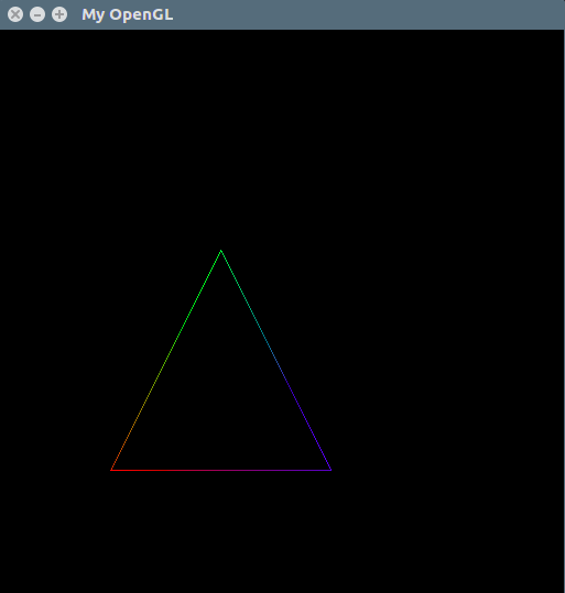 Colored Triangle